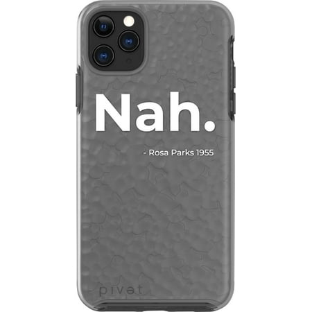 Pivet - Glacier+ pro Black History Month Nah Case for Apple® iPhone® 11 Pro Max - Charcoal