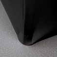 thumbnail image 6 of Gowinex Black 5 ft. 60 inch Round Spandex Tablecloth Fitted Table Cover, 6 of 8