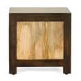 thumbnail image 6 of 16-Inch Mango Wood and Cane Wicker Stool - Beautify Your Living Area, 6 of 6