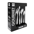 thumbnail image 3 of Ensemble de Couverts Gourmet Milan 20 Pièces (Acier Inoxydable Brossé 18/0), 3 of 7