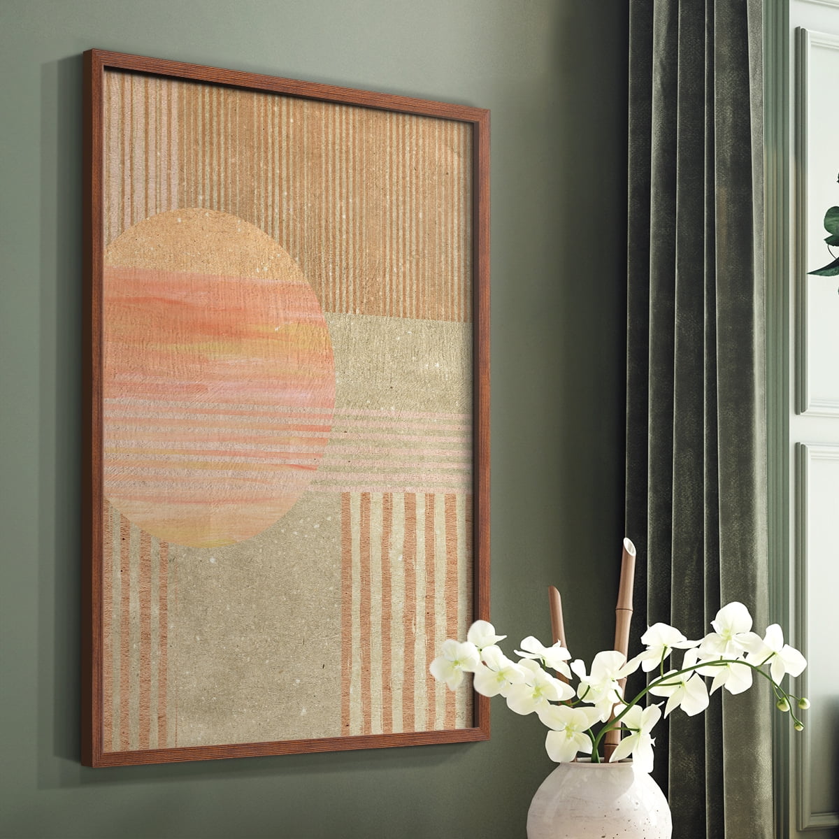 Adobe Sunrise I in Paper Solid Wood 8 x 10 Framed Print