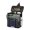 Black, variant on Sturdy Oxford Fabric Travel Cosmetic Bag With Secure Pockets And Adjustable Straps For Makeup