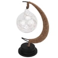 thumbnail image 4 of Lámpara De Modelado De Bola De Luna LED, Luz De Noche De Luna Fuerte Y Resistente Trabajo Hecho A Mano De Hierro Forjado Exquisito Hermoso Para Sala De Estar Para Dormitorio, 4 of 7