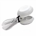 thumbnail image 3 of HARAC Adapted Safety Scissors - Tabletop Scissors for Toddlers, Kids, Seniors, Special Needs, and Injury Recovery - Spring Loaded Ambidextrous Handle, Non-Stick Blade, Made in Japan, White, 3 of 4