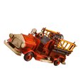 thumbnail image 3 of Miangastore Camion de Pompiers en Fer Forgé Rouge 1 Paquet 6,5 Po, 3 of 8