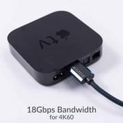 Sony K55XR70 55 Inch 4K Bravia LCD Mini LED Full Array HDR Google TV with an Austere 5S-4KHD2-2.5M V-Series 2.5m Premium 4K HDR HDMI Braided Cable (2024)
