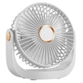 thumbnail image 1 of Ultra - Quiet 5 - Speed Portable USB Fan | 360° Rotation, Removable Cover – Rechargeable for Office/Bedroom, 1 of 6