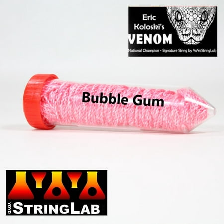 YoYo String Lab Venom Yo-Yo Strings - Medium Thickness - 10 pack (Bubble Bum