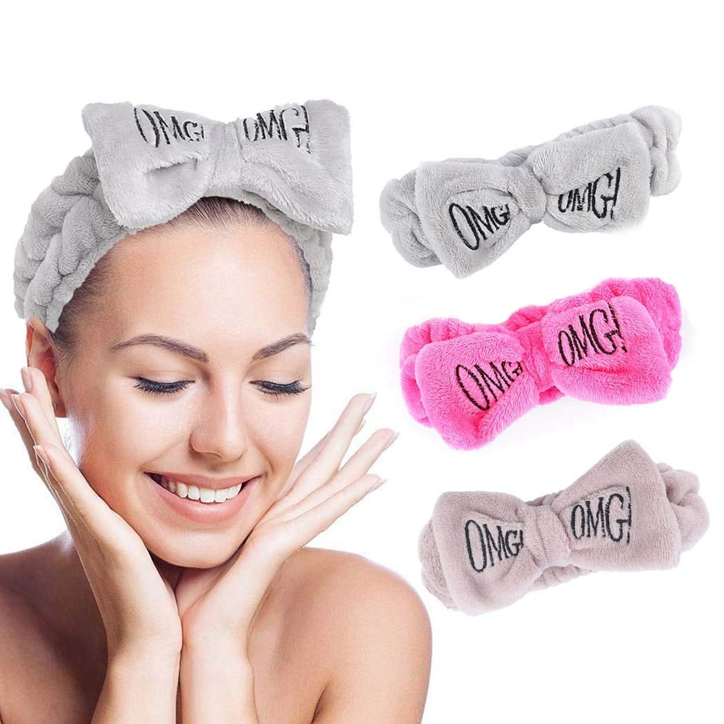 New Genesis Online Spa Facial Headband Make Up Wrap Head Terry Cloth
