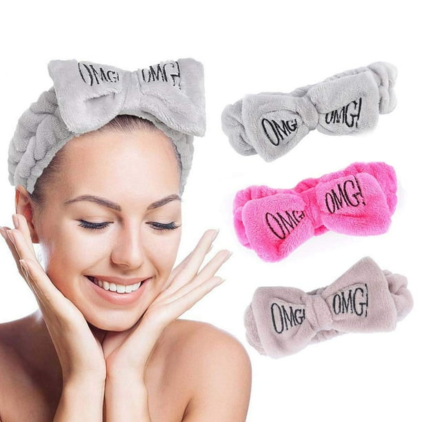 New Genesis Online Spa Facial Headband Make Up Wrap Head Terry Cloth