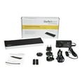 thumbnail image 4 of StarTech.com Triple Monitor USB 3.0 Laptop Docking Station - 4K HDMI, 2x DisplayPort - Universal USB Dock for Windows & Mac OS (10.14 & Above) (USB3DOCKH2DP) - Docking station - USB - 1GbE - for P/N: ARMBARTRIO2, ARMTRIO, LTLOCK, 4 of 7