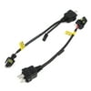 2pcs H4 Bulbs Adapter Socket LED light Conversion Kit for Car Vehicle