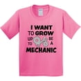 thumbnail image 3 of Inktastic I Want to Grow Up to Be a Mechanic Youth T-Shirt, 3 of 5