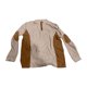 thumbnail image 4 of Tops de Verano de Manga Larga para Hombres Cuello de Pie Color Bloque Botón Abajo Camisa, Tops de Manga Larga Patchwork Blusa Casual con Ajuste Relajado, Chaqueta de Moda Ligera, 4 of 8