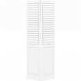 thumbnail image 5 of Kimberly Bay Plantation Louver-Panel Solid Core White Wood Bi-fold Door, 5 of 9