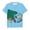 S39 Sky Blue, variant on CONZONE Toddler Boys T Shirts Cartoon Print Crew Neck Short Sleeved Summer Loose Fit Fashion Comfort Tops Army Green Size 3-4 Years