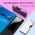 thumbnail image 4 of Electric Lighter Gift, USB Rechargeable Lighter Double Arc Electric Lighter with LED Windproof Lighter Electric Flameless Lighter Candle Lighter Christmas Men's Gift Lighters, 4 of 5
