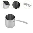 thumbnail image 6 of Fiocias Hot Oil Cooking Pot Butter Melting Pot 450ml with Handle Multiuse Heat Resistant steel handle, 6 of 9