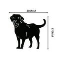 thumbnail image 2 of Estacas decorativas de metal para jardín con forma de perro, silueta de perro, decoración para exteriores, adornos de césped, letrero para patio., 2 of 5