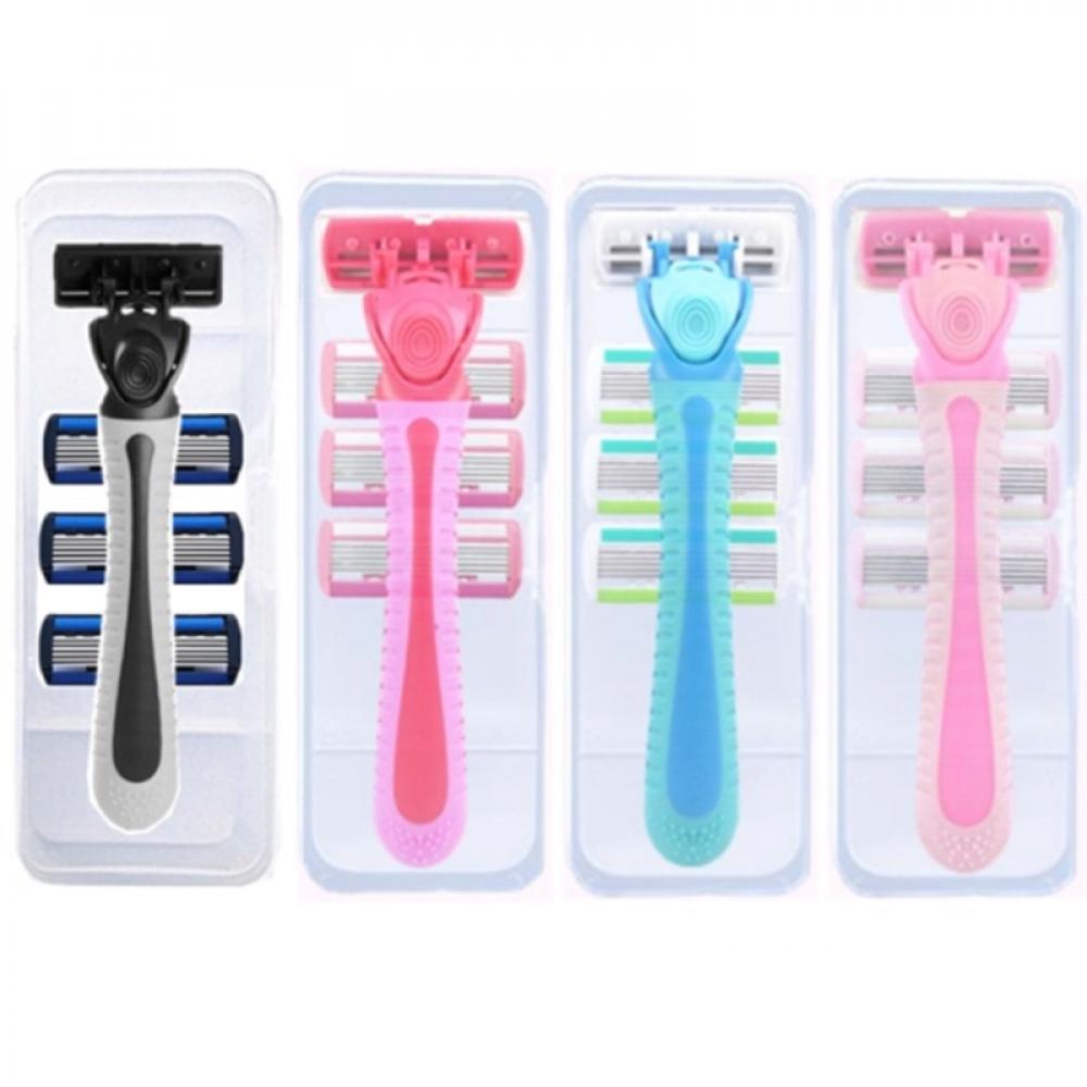 Safety Razor For Women, Safety Razor With 5 Blades, Women Razor With A