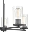 thumbnail image 2 of 2715-MB Millennium Lighting Verlana - 5 Light Chandelier-21.25 Inch Tall and 24 Inch Wide-Matte Black Finish    -Traditional Installation, 2 of 7