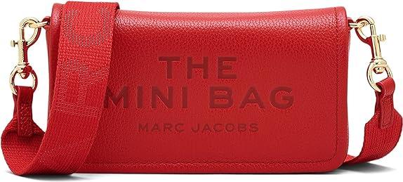 Marc Jacobs The Leather Mini Crossbody Bag - True Red