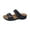 Dark Blue, variant on Womens Orthopedic Sandals Arch Support Low Wedge Sandals Open Toe Two Strap Casual Walking Slippers, Summer Casual Comfortable Slip On Beach Sandal Holiday Outdoor