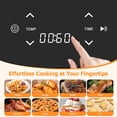 thumbnail image 2 of Dozzle 3QT Compact Digital Air Fryer, 400℉ Precision Heating, One-Touch Auto Shut-off, Nonstick Basket Dishwasher-Safe for Healthy Roast, Bake, Broil & Reheat, Black, 2 of 7