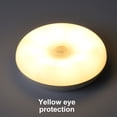 thumbnail image 4 of Lámpara de iluminación de inducción del cuerpo humano con luz nocturna LED portátil para gabinete, dormitorio, armario, escaleras de cocina, luz amarilla Kearding LF000053-02B, 4 of 7