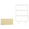 thumbnail image 1 of Metal Wood Earring Necklace Organizer Stand, 36 Holes Jewelry Storage Rack Display, Suitable for Jewelry Display, for Retail Store Home Jewelry Storage, 1 of 7