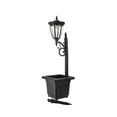 SunRay Cambrian Solar Light, Lamp Post/Planter, Outdoor, Wall Mount ...