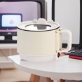 thumbnail image 3 of Boreal Craft Mini Hot Pot With Steamer For Cooking Ramen Cooker Non Stick Hot Pot Cooker Small Pot For Cooking Dorm Large Skillet T Fall Nonstick Fry Pan Split Pan for Cooking Non Pan Skillet Non, 3 of 4