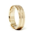 thumbnail image 2 of 14K Yellow Gold Hammered Comfort Fit Wedding Band Ring, 2 of 2