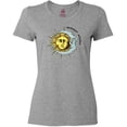 thumbnail image 3 of Inktastic Summer Solstice Sun and Moon Women's T-Shirt, 3 of 5