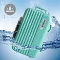 thumbnail image 5 of Memory Card Case Holder, Memory Card Hard Protector Case Professional Water-Resistant Anti-Shock Compact Camera Card Hard Storage Box for 8 SD Cards 4 CF Cards 12 Micro SD/TF Cards (Green), 5 of 5