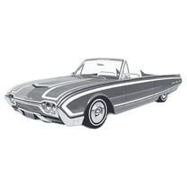 1962 Ford Thunderbird Skill 2 Model Kit