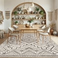 thumbnail image 2 of CHITOOMA 8'x10' Area Rugs for Living Room, Washable Boho Moroccan Rug Soft Vintage Distressed Geometric Tribal Area Rug for Bedroom Dining Room Office with Non-Slip Backing, Stain Resistant Non-Shed, 2 of 9