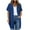 Navy, variant on Ohufall Women's Long Cardigan Sweaters Summer Loose Comfy Open Front Bolero Shrugs Solid Color Casual Short Sleeve Cardigans with Pockets