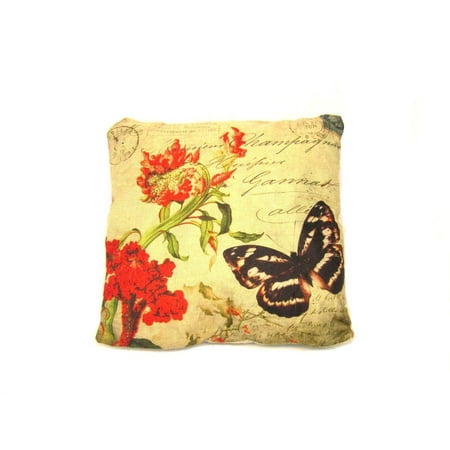 - Butterfly Decorative Throw Pillow Cushion Sofa / Bed - 16