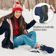 thumbnail image 2 of Women Winter Boots Snow Warm Cotton Fur Lined Winter Shoes Lace Up Comfortable Non Slip Ankle Platform Boots Outdoor, 2 of 12