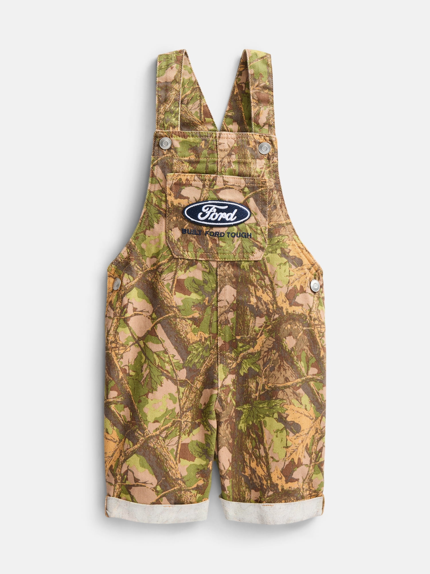 Ford Toddler Boys T-Shirt and Cotton Shortalls Set, 2 Piece, Sizes 12M-5T