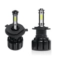 thumbnail image 2 of Head Light Bulb Foglights Lamp 6000K H4 Replacement Bulbs Car 2pcs Headlight Kit, 2 of 5