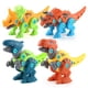 thumbnail image 4 of Bewildely 1 Juego de juguetes de dinosaurios hechos a mano de plástico prácticos y útiles juguetes preescolares bloques de construcción para Juguetes de construcción, 4 of 6