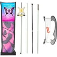thumbnail image 6 of GEX 2022 Style 55" Emperor Large Butterfly Kite for Kids and Adults Easy to Fly Beginners Single Line String with Tail for Beach Trip Park Outdoor Activities Pink, 6 of 6