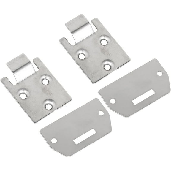labwork Set of 2 Seat Bottom Hinge and Plate Replacement for EZGO TXT Medalist 1995 Up Golf Cart