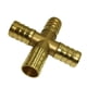 thumbnail image 1 of Tubo metálico de latón Adaptador de boquilla hexagonal Rosca Conector en Baoblaze Conector del adaptador de latón, 1 of 5