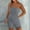 Gray, variant on Nmmued Short Jumpsuits for Women, Strapless Jumpsuits for Women, Tube Top Jumpsuit for Women, Jumpsuits for Women Tummy Control, Fitted Jumpsuits for Women, White S