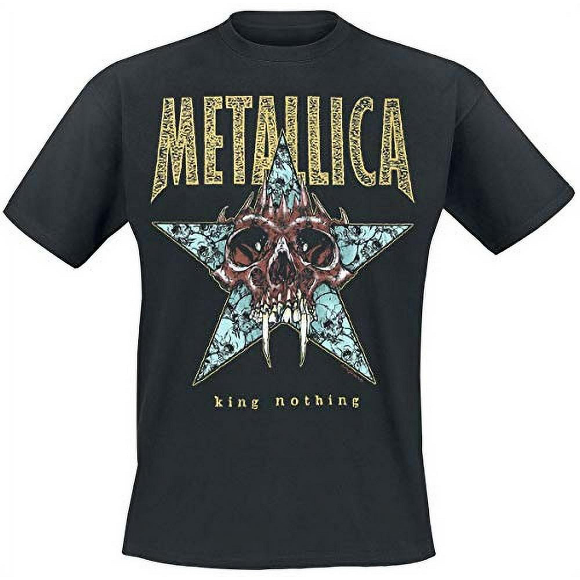 Metallica T Shirt King Nothing Band Logo Official Mens Black Metallica T Shirt King Nothing Band Logo Official Mens Black