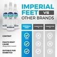 thumbnail image 5 of Imperial Feet Foot Deo Spray - Foot & Shoe Deodorizer Spray, Helps Eliminate Smelly Odor & Control Sweat - Antiperspirant Deodorizing Freshener with Mint Scent - Strong, 24-Hour Protection - 150ml, 5 of 9