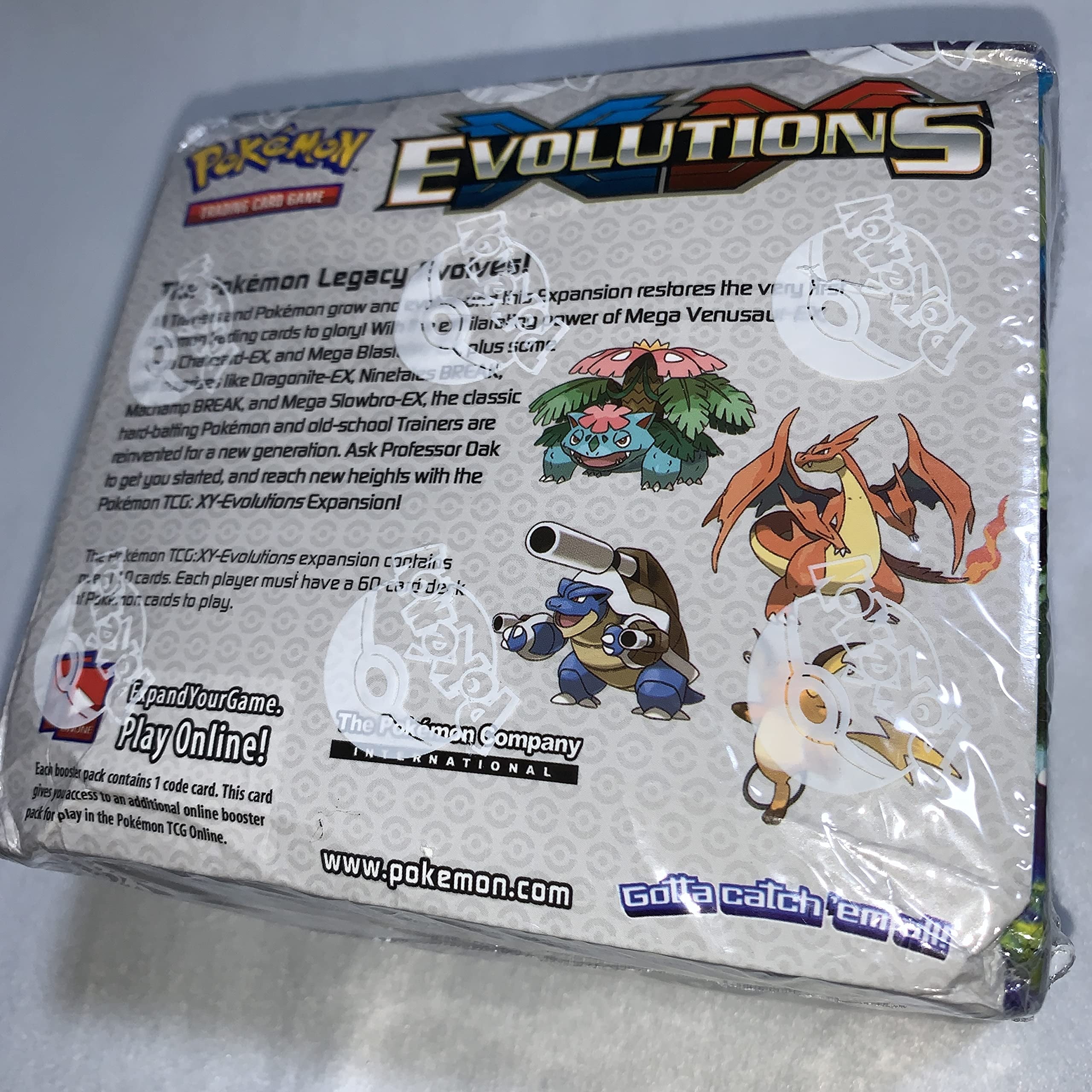 POKEMON XY EVOLUTIONS BOOSTER PACK CODE TRADING CARD GAME ONLINE